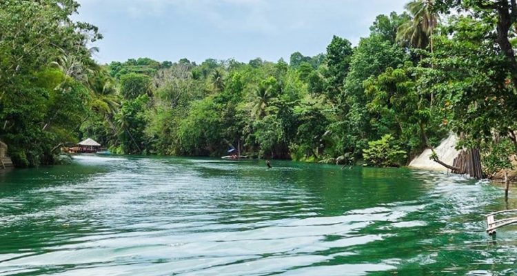 Lombok river boat cruise