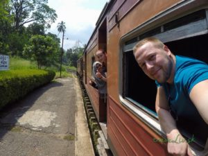 Cesta vlakom do Kandy