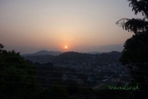 Západ slnka v Kandy