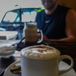 Kaviareň v Galle