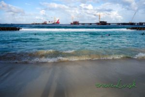Pláž v Malé