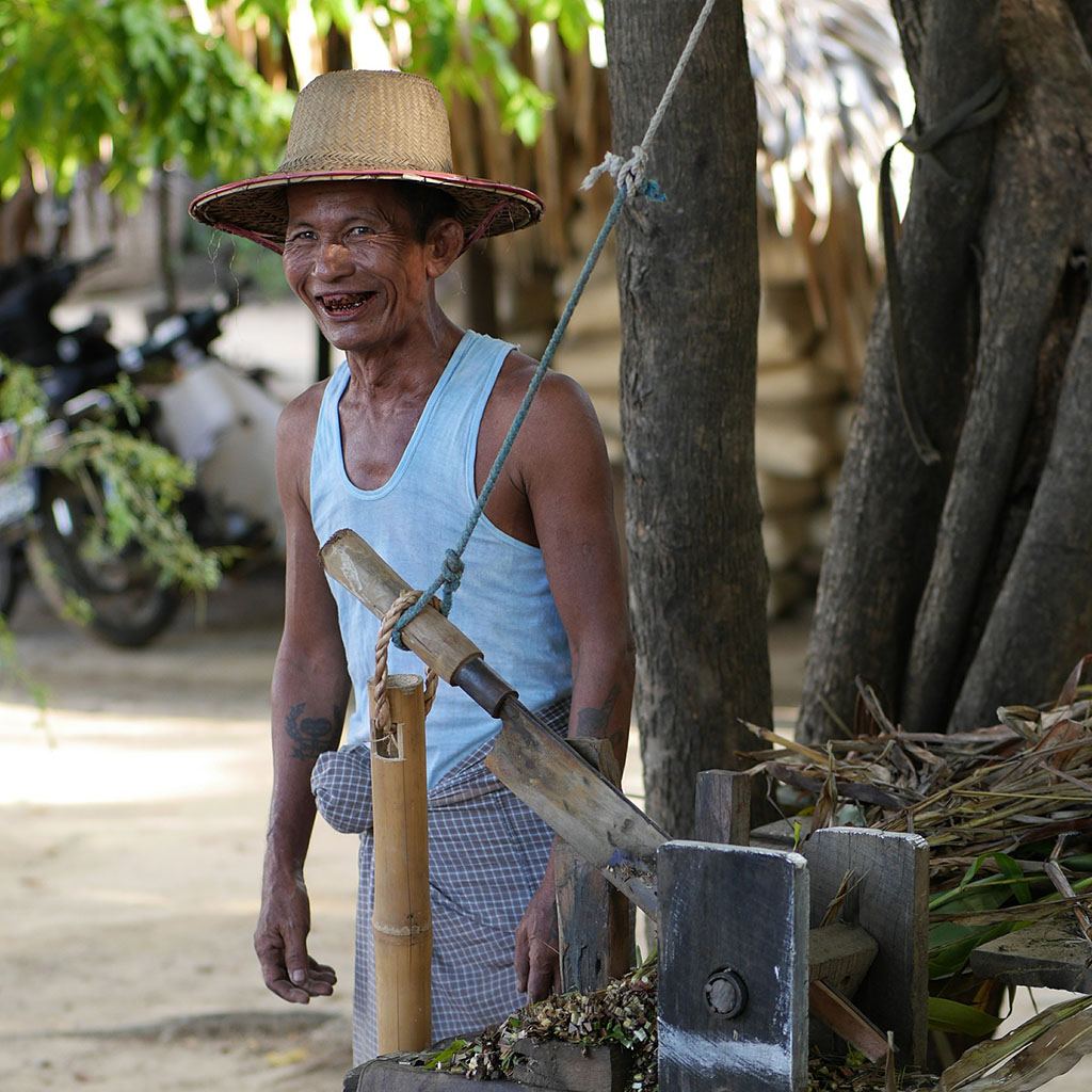 Betel smile Myanmar