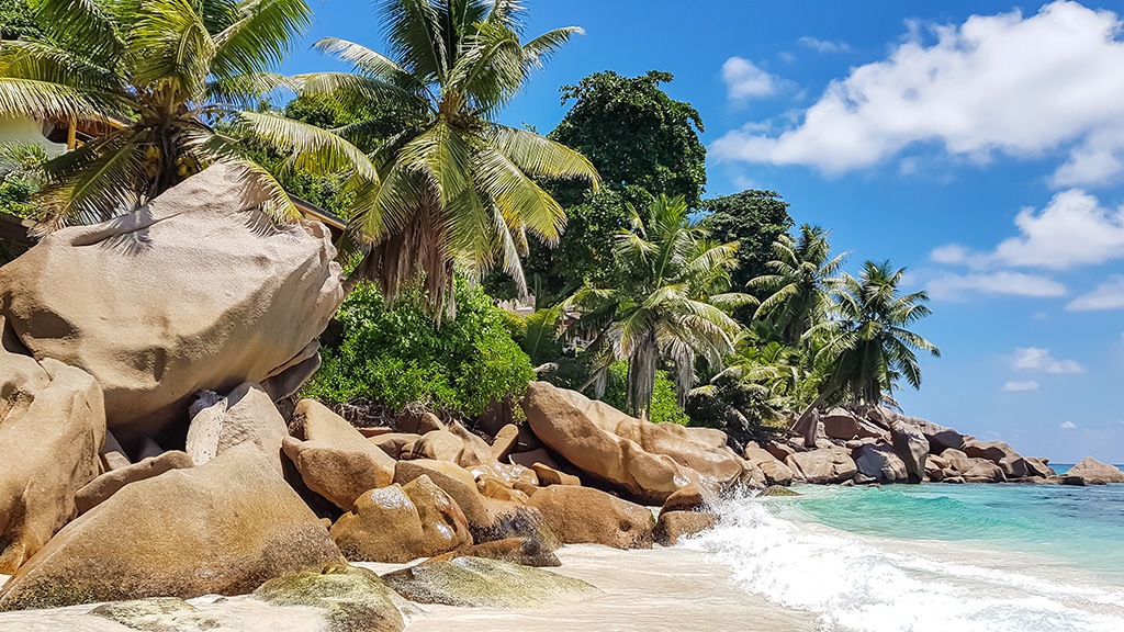 La Digue beach